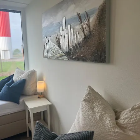 Marienleuchte - Beltblick 1 - Erste Reihe Meerblick, 2 Schlafzimmer, Garten *