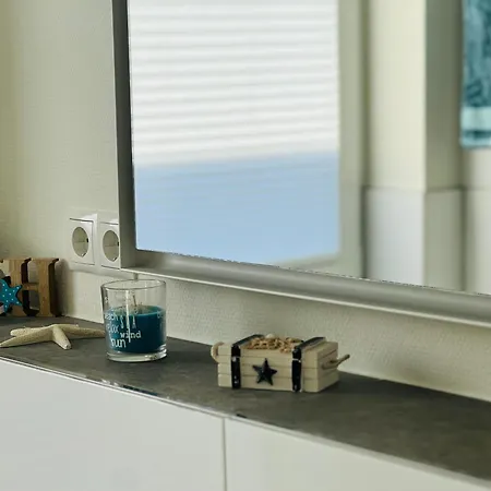 Marienleuchte - Beltblick 1 - Erste Reihe Meerblick, 2 Schlafzimmer, Garten 페마른