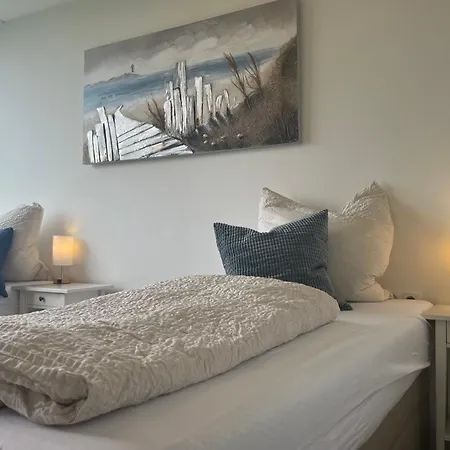 Marienleuchte - Beltblick 1 - Erste Reihe Meerblick, 2 Schlafzimmer, Garten