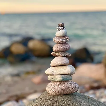 Marienleuchte - Beltblick 1 - Erste Reihe Meerblick, 2 Schlafzimmer, Garten 아파트 *